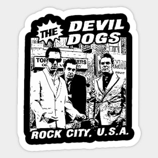 The Devil Dogs - Rock City, USA Sticker